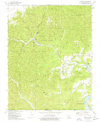 Eagle Rock 1974 topographic map thumbnail