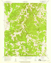 Edgar Springs 1954 topographic map thumbnail