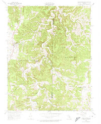 Edgar Springs 1954 topographic map thumbnail