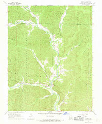 Edgehill 1968 topographic map thumbnail