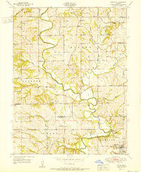 Edgerton 1951 topographic map thumbnail