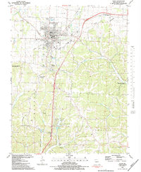 Eldon 1983 topographic map thumbnail