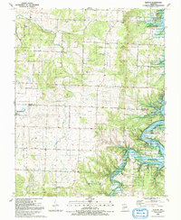 Elkton 1991 topographic map thumbnail