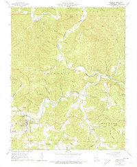 Eminence 1965 topographic map thumbnail