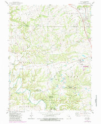 Eolia 1975 topographic map preview