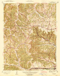 Eureka 1944 topographic map thumbnail
