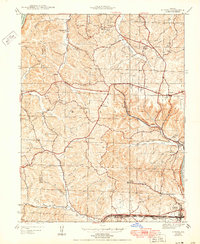 Eureka 1944 topographic map thumbnail