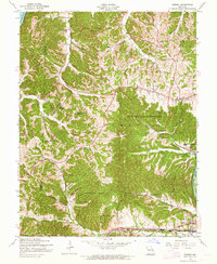 Eureka 1954 topographic map thumbnail