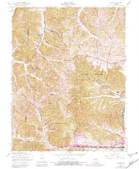 Eureka 1954 topographic map thumbnail