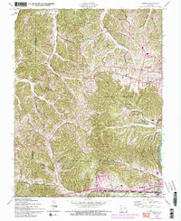 Eureka 1954 topographic map thumbnail