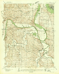 Fairfax 1936 topographic map thumbnail