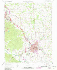Farmington 1964 topographic map thumbnail