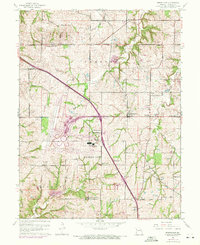 Ferrelview 1961 topographic map thumbnail