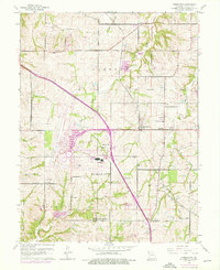 Ferrelview 1961 topographic map thumbnail