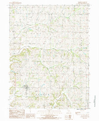 Fillmore 1984 topographic map thumbnail