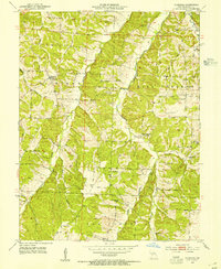 Florence 1953 topographic map thumbnail