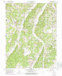 Florence 1953 topographic map thumbnail