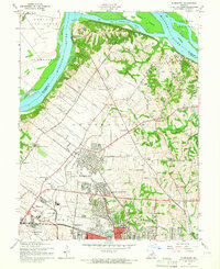 Florissant 1954 topographic map thumbnail