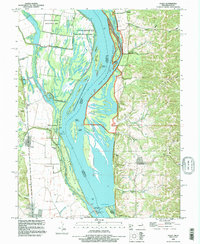 Foley 1993 topographic map thumbnail