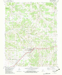Fordland 1982 topographic map thumbnail