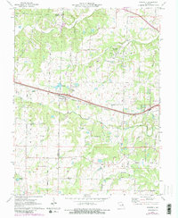 Foristell 1972 topographic map thumbnail