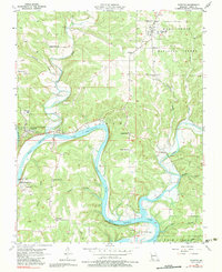 Forsyth 1956 topographic map preview
