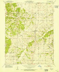 Fortuna 1952 topographic map thumbnail