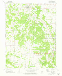 Frankford 1973 topographic map thumbnail