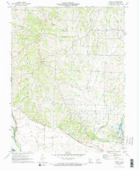 Franklin 1971 topographic map thumbnail