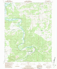 Fristoe 1982 topographic map thumbnail