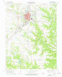 Fulton 1975 topographic map preview