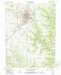 Fulton 1975 topographic map preview
