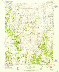 Gaines 1953 topographic map thumbnail