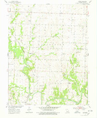 Gaines 1953 topographic map thumbnail