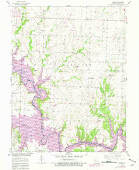 Gaines 1953 topographic map thumbnail