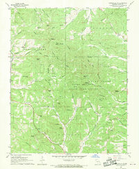 Gainesville NW 1968 topographic map thumbnail