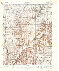 Galloway 1937 topographic map thumbnail