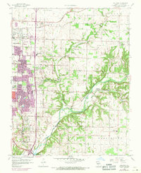 Galloway 1960 topographic map thumbnail
