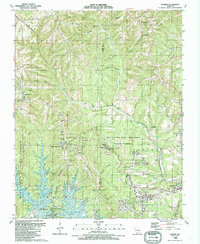 Garber 1989 topographic map thumbnail