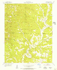 Garrison 1955 topographic map thumbnail