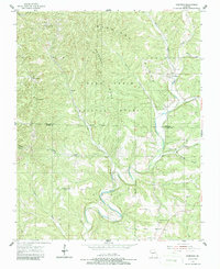 Garrison 1955 topographic map thumbnail