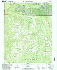 Gatewood 1997 topographic map thumbnail