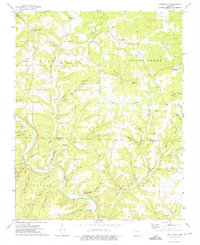 Gentryville 1973 topographic map thumbnail