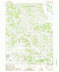 Gilman City East 1984 topographic map thumbnail