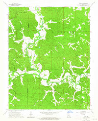Gipsy 1963 topographic map thumbnail