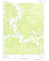 Gipsy 1963 topographic map thumbnail