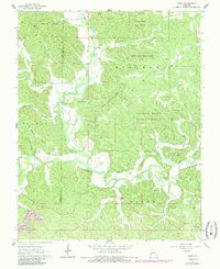 Gipsy 1964 topographic map thumbnail