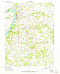 Glasgow 1971 topographic map thumbnail