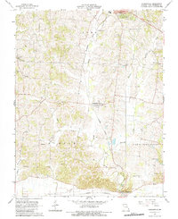 Gordonville 1967 topographic map thumbnail