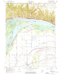 Grafton 1954 topographic map thumbnail
